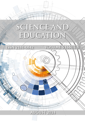 					View Vol. 5 No. 8 (2024): Science and Education
				